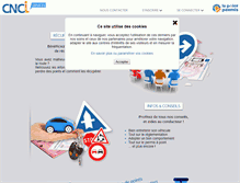 Tablet Screenshot of cnci-services.com